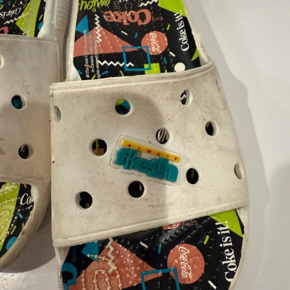 Limited edition Coca Cola croc slides - Picture 2 of 4